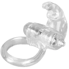 Vibrating Silicone Rabbit Cock Ring