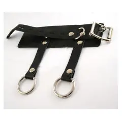 LEATHER BALL STRETCHER WITH 2 PULLS