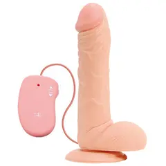 REALISTIC VIBRATOR REAL RAPTURE FLESH 10"