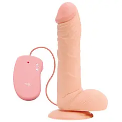 REALISTIC VIBRATOR REAL RAPTURE FLESH 10"