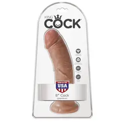KING COCK 20CM - TAN