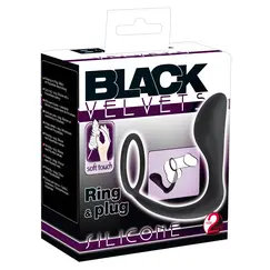 BLACK VELVETS RING & PLUG
