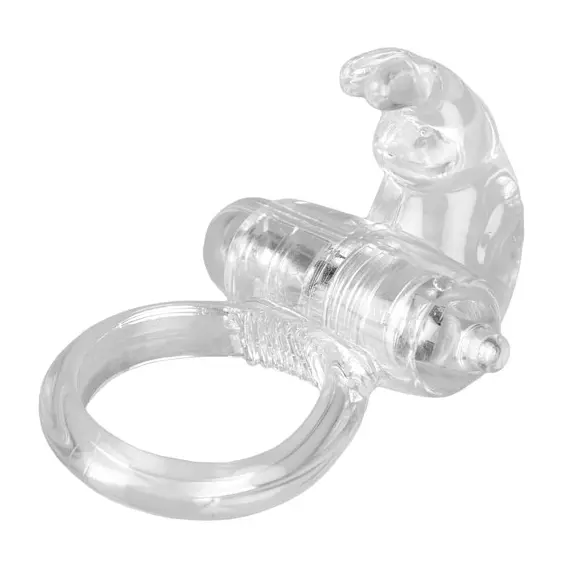 Vibrating Silicone Rabbit Cock Ring