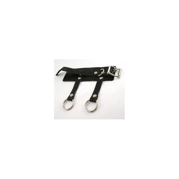 LEATHER BALL STRETCHER WITH 2 PULLS