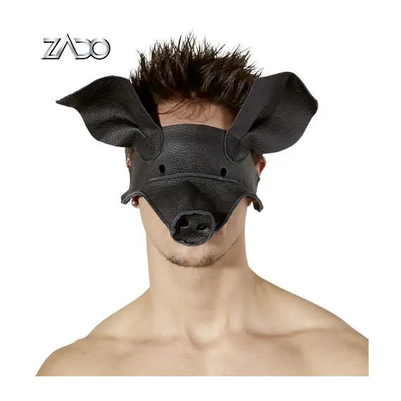 LEATHER MASK PIG