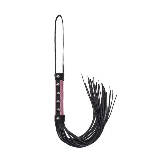 REAL LEATHER WHIP PINK