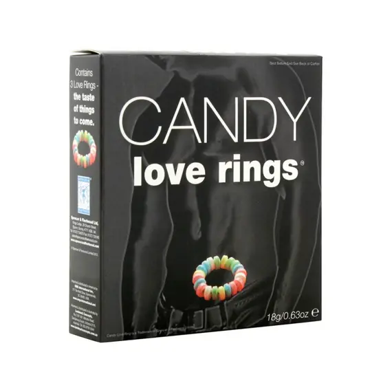 CANDY  LOVE RINGS 3PCS