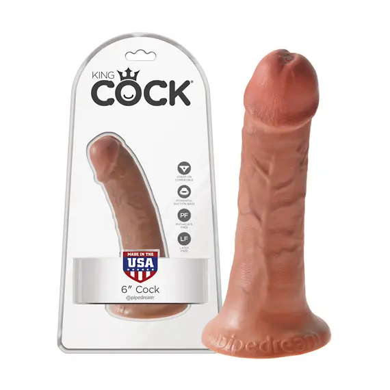KING COCK 16CM - TAN