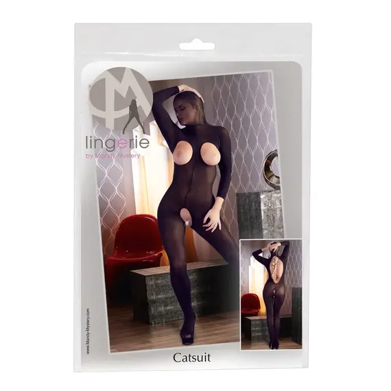 BLACK MASK CATSUIT