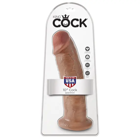 KING COCK 25CM - TAN