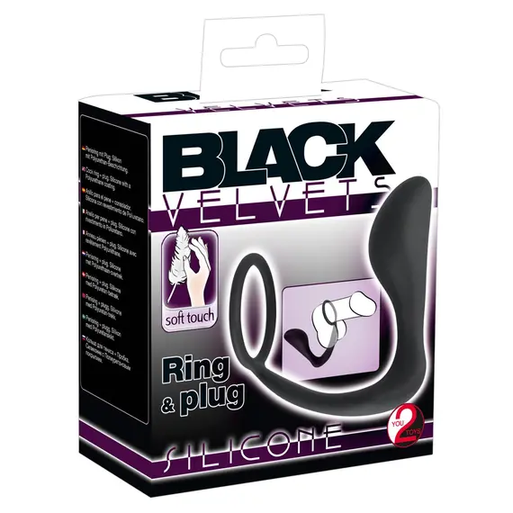 BLACK VELVETS RING & PLUG
