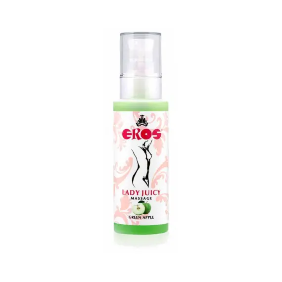 EROS LADY JUICY MASSAGE GREEN APPLE 125 ML