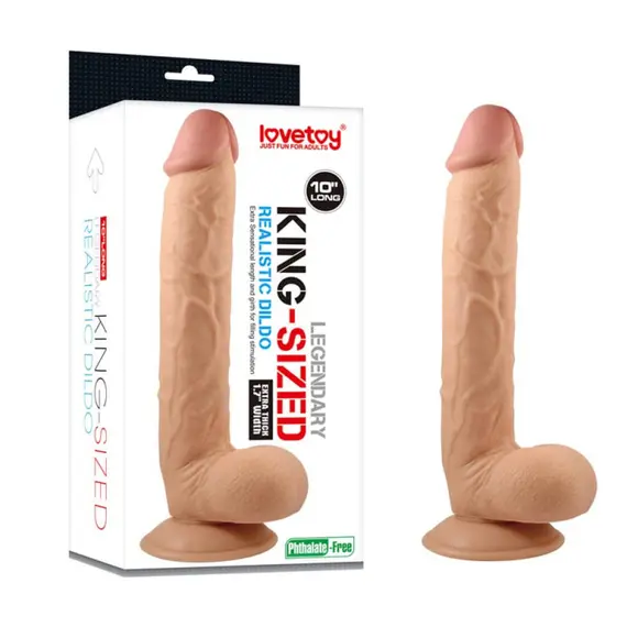 KING-SIZED 10 " REALISTIC DILDO