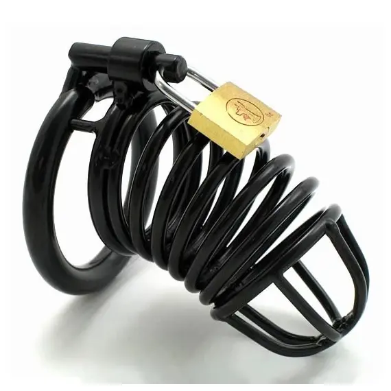 JAIL HOUSE CHASTITY DEVICE BLACK