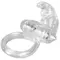Vibrating Silicone Rabbit Cock Ring