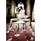 WHITE TULLE MINI DRESS WITH LACE DETAIL AND G-STRING