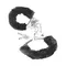 FETISH FANTASY SERIES BEGINNER'S FURRY CUFFS BLACK