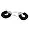 FETISH FANTASY SERIES BEGINNER'S FURRY CUFFS BLACK