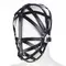 LEATHER BLACK BONDAGE HOOD
