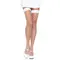 LEG AVENUE FENCE NET THIGH HIGH O/S WHITE
