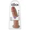 KING COCK 25CM - TAN