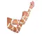 ELASTIC RIBBON ARM WRAPS WHITE