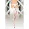 WHITE STOCKINGS W SILICONE