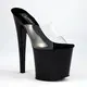 PLEASER TABOO 701 CLEAR/BLACK