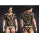 BLUE LINE V-NECK TEE SHIRT CAMO
